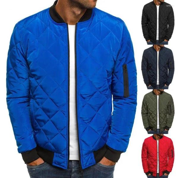 Chaquetas de hombre Chaqueta informal Todo combinado Clásico con cremallera Abrigo para hombre Ropa de abrigo cómoda