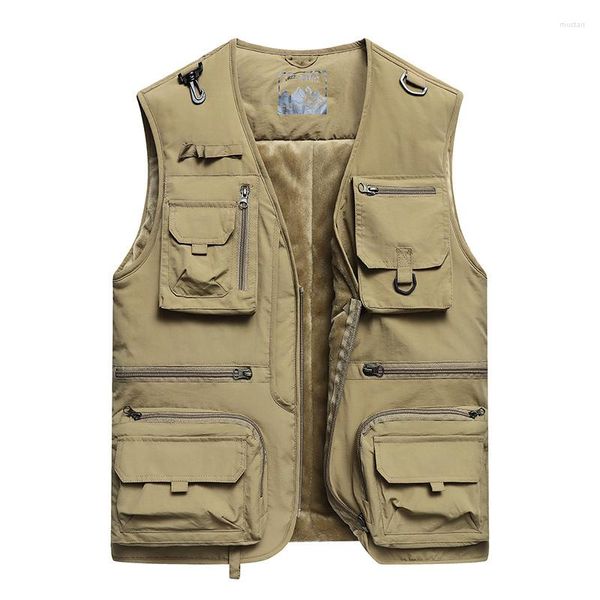 Vestes pour hommes gilets décontractés 2023 Style hommes vêtements mode homme extérieur Gilet affaires manteau printemps et automne sans manches Gilet