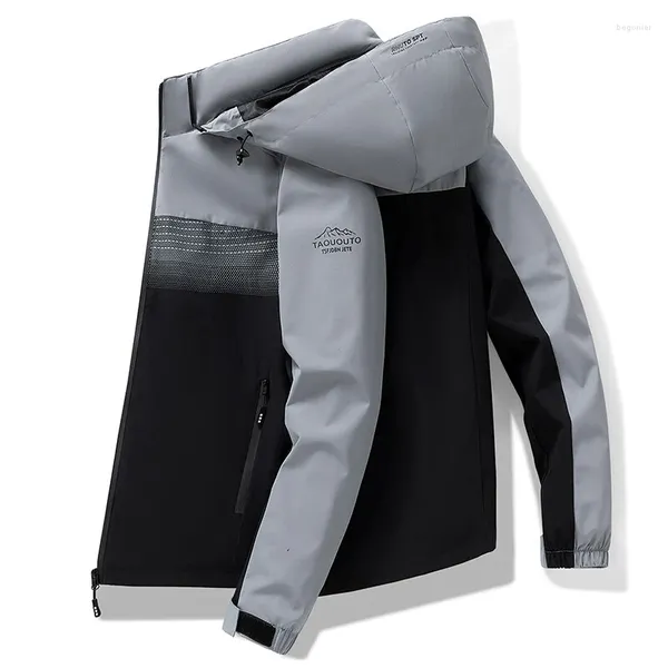 Chaquetas para hombres CASUMANL Marca 2024 Chaqueta de invierno para hombre Impermeable Primavera Otoño Al aire libre para hombre Moda coreana Turismo casual Abrigo masculino