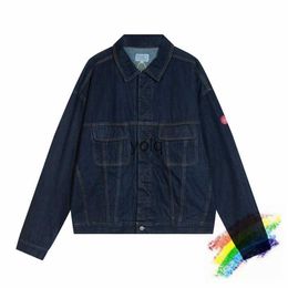 Vestes pour hommes CAVEMPT Vintage Washed Blue Denim Jaet pour hommes femmes CAV EMPT Coatyolq