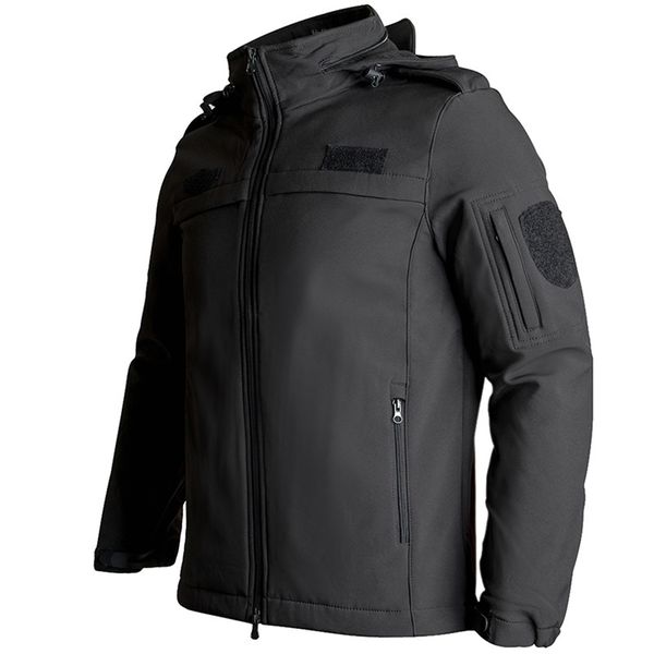 Chaquetas para hombres Chaqueta de carga Tácticas de concha suave en otoño e invierno Ropa de asalto Ropa de seguridad impermeable Ropa de entrenamiento 220905