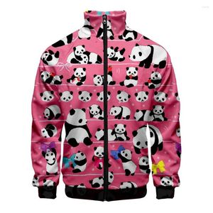 Herenjassen Jassen 3D Anime Panda Hoodie Herenjas met lange mouwen Sweatshirts