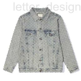 Herenjassen designer 2023ss mannen jas nieuwe hoge kwaliteit casual mode vrouwen denim bovenkleding merk knop SVUJ