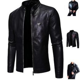 Vestes pour hommes Designer Noir Top Tendance de la mode Veste en cuir Casual Athletic Flight Suit Manteaux d'extérieur pour hommes