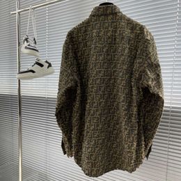 Heren Jackets Designer Luxe denim jas Mens Casual vestjacht F Jacquard Varsity Jackets Oversize Button Sweatshirt Hip-Hop Baseball 8888