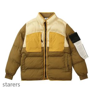 Herenjassen Designer heren- en damesjas stenen eiland donsjack CP jas luxe merkarmband schouder donsjack warmte katoenen outdoorjas Stone jas zz