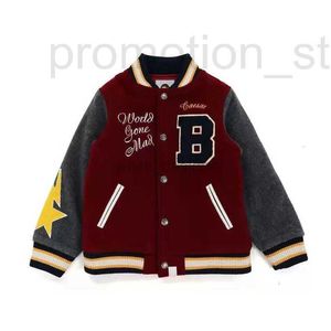 Herenjassen Designer Bovenkleding herenjas sportjassen losse varsity bapes massaal leer lange mouwen honkbaljas uniform enkele rij knopen warme jassen