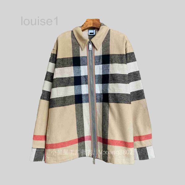 Chaquetas para hombres Diseñador Shenzhen Bur Home Wool Classic Casual Coat Windbreaker ZXPV