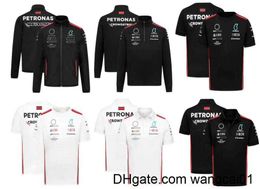 Chaquetas para hombre, chaqueta de carreras F1 Fórmula 1, polo nuevo de 2023, camiseta de corte corto personalizada con el mismo estilo 4123