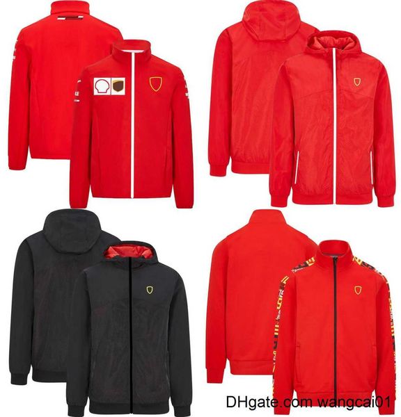 Chaquetas para hombres Chaqueta F1 Fórmula 1 Sudadera con cremallera Abrigo Traje de carreras Calor al aire libre Todoterreno Chaqueta a prueba de viento para hombres Jersey de motocross personalizado 0406H23