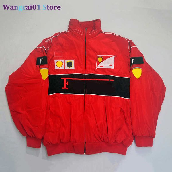 Vestes pour homme F1 Team Racing Jacket Vêtements Fans de Formule 1 Vêtements pour fans de sports extrêmes 0323H23