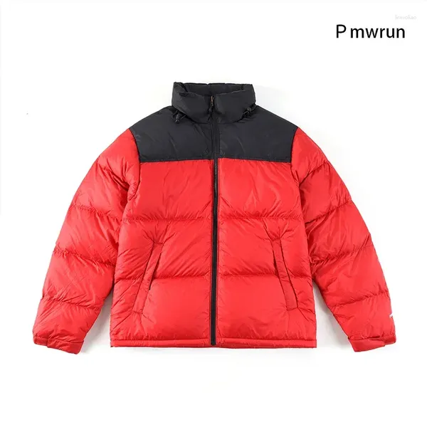 Chaquetas para hombres Cara 1996 Chaqueta cálida de invierno Montañismo al aire libre Down Duck Relleno de alta calidad Top Bordado 700