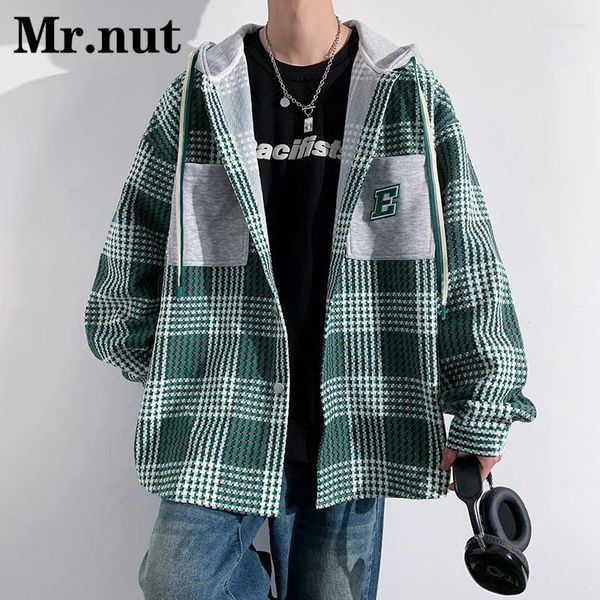 Vestes pour hommes vêtements de mode harajuku camping femme vêtements unisexe veste de voyage de voyage de tous les jours à capuche hip hop streetwear