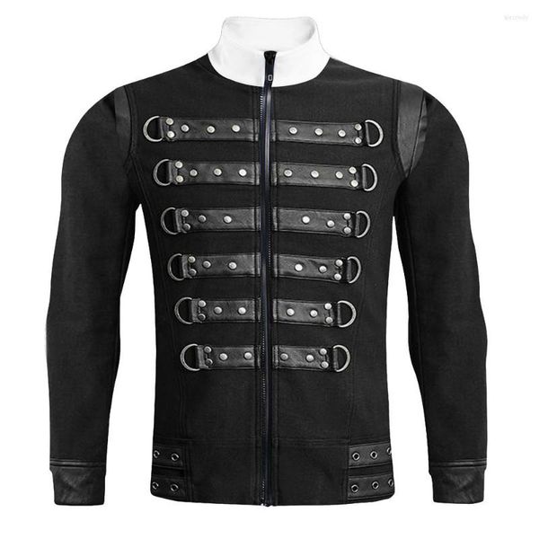 Chaquetas para hombre moda Cool 3d Digital elegante para hombre 2023 Otoño Invierno Casual cremallera abrigos de manga larga ropa para hombres M-5XL