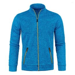 Herenjassen Modieuze coltrui-sweatshirts Herentrui Tops Comfortabele sportkleding Casual streetwear Hoge kraag gebreide jassen