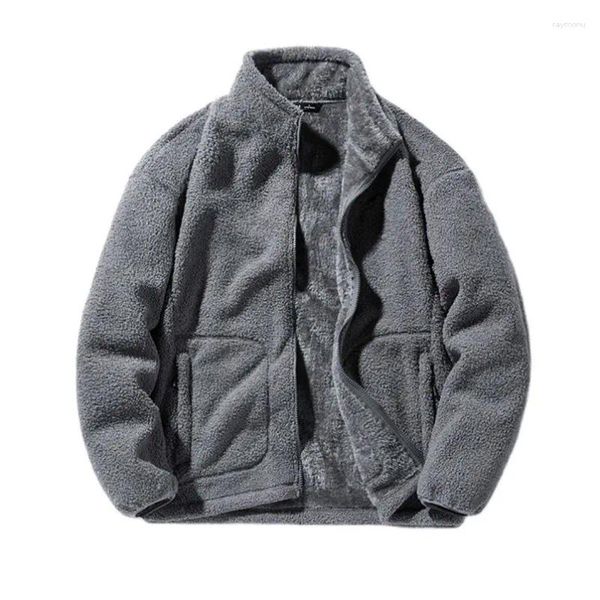 Vestes pour hommes Polaire Teddy Veste Automne Hiver Épais Chaud Velours Coupe-Vent Homme Mâle Puls Taille 5XL 4XL Manteau Vêtements 2023