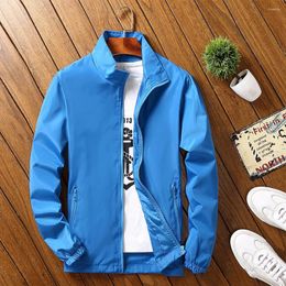 Herenjacks voor mannen Coat Cardigan Casual Jacket Lange Mouw Polyester Solid Color Stand Kraag betaalbaar duurzaam en praktisch