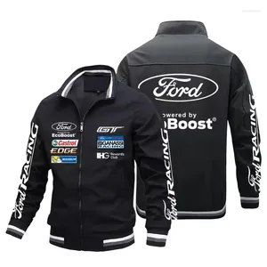 Herenjassen Ford GT Racing Jacket F 1 Le Mans Herdenkingsmunt Capuchon Voor Heren En Dames Club Aanpasbare Trend