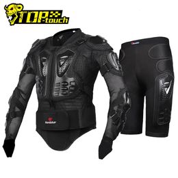 Vestes pour hommes HEROBIKER Veste de moto Hommes Armure complète Moto Motocross Racing Moto Armure Équitation Moto Protection Taille S-5XL 231020