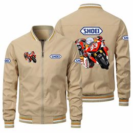 Vestes masculines Fashion haut de gamme chaude vende-moii de moto Racing Marquez 93 Motorcycle Mens Veste à cyclisme surdimensionné décontractée T240428