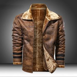 Vestes pour hommes Vestes en cuir de haute qualité affaires mince en cuir véritable Bomber veste hommes en cuir véritable vols veste noir pilote manteaux 231120