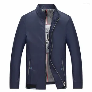 Vestes pour hommes de haute qualité printemps et automne veste mince élégante mode haut de gamme simple affaires décontracté fête shopping mince