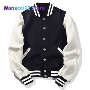 Heren Jackets High Street Winter Lange mouwen Varsity Jackets For Men Baseball Letterman Coat Plus Size 3XL 022023H