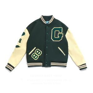 Vestes pour hommes Hip Hop Varsity Jacket Hommes Furry Lettres Broderie Collège Femmes Harajuku Mode Vintage Baseball Uniforme Manteaux