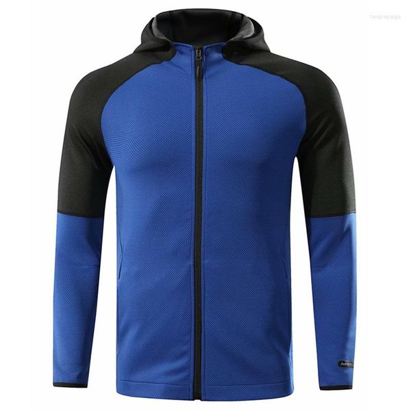 Hommes Vestes À Capuche Fitness Sport Veste Manteau Hommes À Séchage Rapide Running Zipper Sweat À Capuche Sportswear Gym Hoodies Vêtements D'entraînement