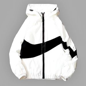 Mannen Jassen Hooded Windjack Jassen Mannen Lange Mouw Zwarte Rits Lente Herfst Top Jas Mannelijke Pocket Bomberjacks Vrouwen 230612