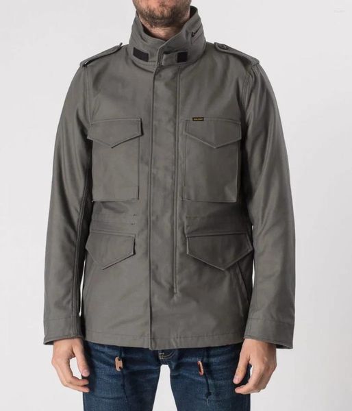 Vestes pour hommes Veste d'extérieur tactique de l'instructeur Automne et hiver Coupe-vent imperméable Fan militaire Alpinisme