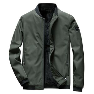 Heren Jackets Jacket Men Causal Cotton Windbreaker Long Autumn Mens Military Out -Wear Flight Plus Size Trench Pocket Coats