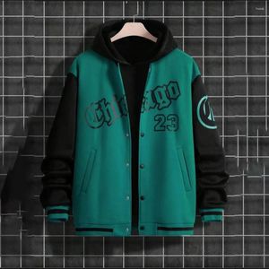 Vestes pour hommes Japon Coréen Casual Mode Imprimer Baseball Bomber Veste Hommes Femmes Printemps Automne INS Lâche Collège Hong Kong Style Étudiant