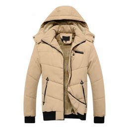 Vestes pour hommes jaqueta masculina veste épaisse veste d'hiver hommes coupe-vent capuche parka hommes vestes et manteaux outwear coupe-vent 231023