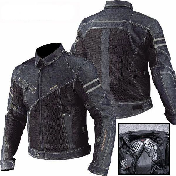 Vestes pour hommes JK006 Veste Printemps Respirant Denim Mesh Racing Ride Haute performance Résistance aux chutes Vêtements Veste de moto 231216