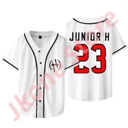 Vestes masculines Junior H 23 Jersey 2024 Sad Boyz Mania Tour Merch T-shirts Summer Women Fashion Fashion Casual Baseball Veste