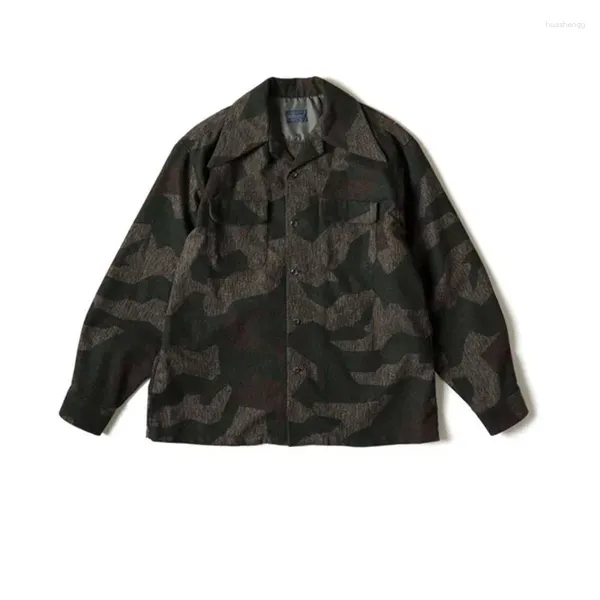 Vestes pour hommes KAPITAL 22AW Offre restreinte de style japonais Disparu Camouflage Militaire Veste décontractée Manteau pour hommes et femmes