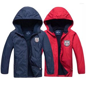 Herenjassen Kinderen Meisjes Jongen Fleece Warme Jas Herfst Winter Waterdicht Winddicht Windjack met capuchon Parka Zweetjack Tops S-3XL