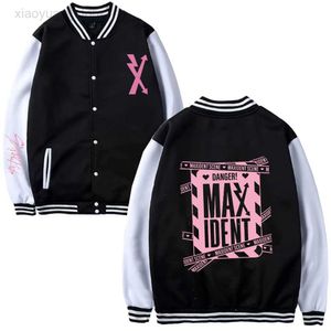 Vestes pour hommes Kpop Stray Kids Maxident Veste Tops Coréen Mode Couple Survêtement Automne Hiver Surdimensionné Baseball Uniforme Unisexe Streetwear HKD230710