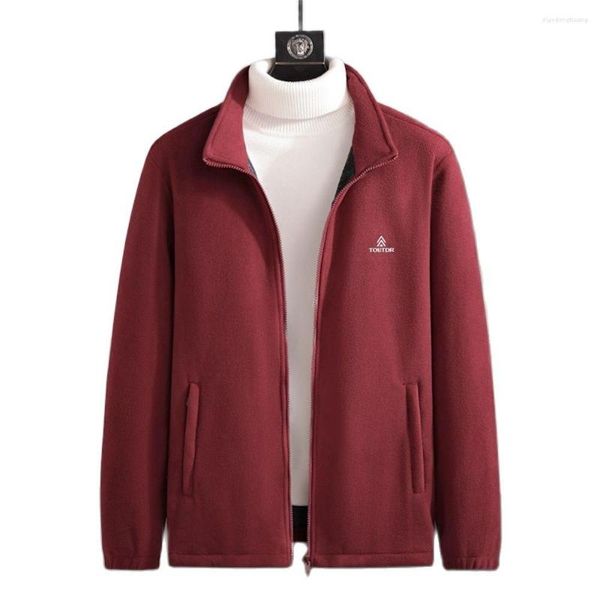 Chaquetas de hombre de gran tamaño 8XL abrigo de primavera otoño ropa de abrigo de lana Polar para hombre más rompevientos de invierno grande para hombre