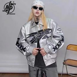 Herenjassen Leren jas Heren Racing Damesjas Bomber Koreaanse mode Hiphop Vintage Winteroutfits kleding 2024 Jassen Top 231102