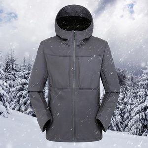 Vestes pour hommes hiver léger pour femmes grande et grande veste manteau chaud doux H épaissi coupe-vent pull ajusté