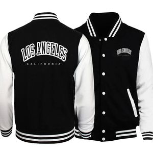 Herenjassen Los Angeles California USA Stad Retro Letter Herenkleding Losse mode Honkbaluniform Outdoor Biker Reisjas Herenjas 231101