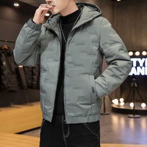 Heren Jackets Luxury Brand Winter herenjack katoen jas warm militair lederen pak winddichte jas Koreaanse mode ultradunne nieuwe stijl Z230816