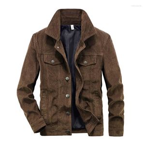 Heren Jackets Men Cargo Casual corduroy jas jassen vintage multi-zakken massieve kleur uit het kader van de toppen maat m-4xl