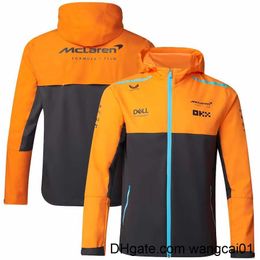 Herenjacks McLaren 2023 Officiële website Nieuwe racenjack Men's Spring en Autumn Outdoor Winddicht en regenbestendig sportjack 0406H23