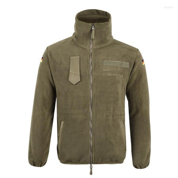 Vestes pour hommes Veste polaire militaire pour hommes Randonnée en plein air Trainning Manteau Armée Combat Tactique Survêtement Pour Hommes Coupe-Vent Sprots Tops