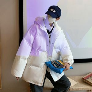 Men S Jackets Men Bubble Coat Winter Jacket Mens Streetwear Hip Hop Parka Koreaanse zwarte kleding Puffer Women 230106