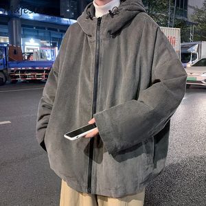 Heren Jackets Men Coats Kleding Warm baggy chaquetas Europeaan Cool Japans knappe streetwear Hip Hop Tieners Hooded Fashion 221129