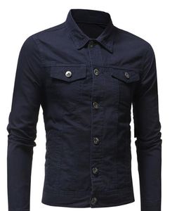Heren Jackets Men Denim Jacket Groothandel Mode jeans Jackets Slim Fit Casual Streetwear Single-Breasted Vintage Mens Jean Clothing Plus Size M 669